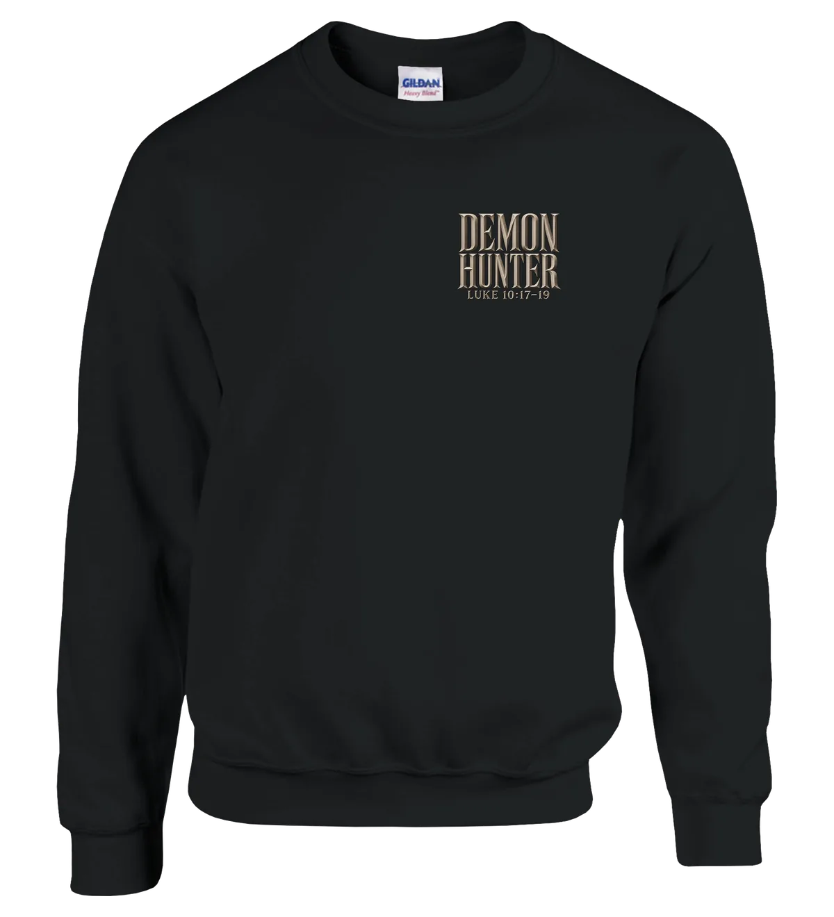 Demon hunter | Sweatshirt — black front