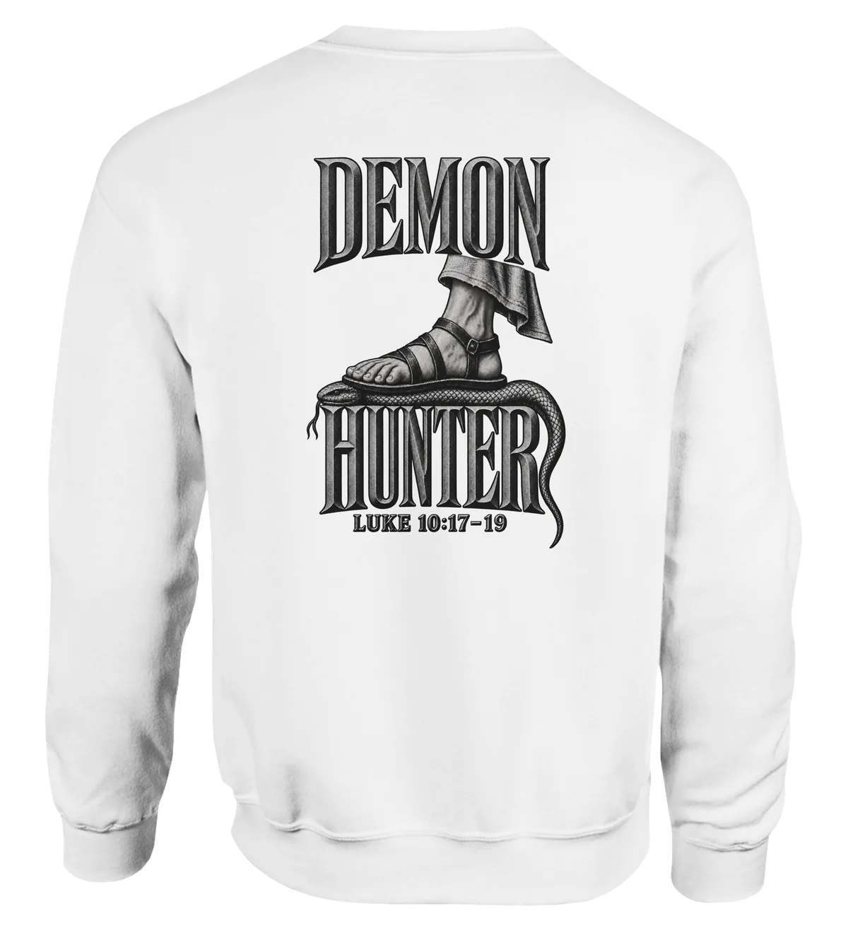 Demon hunter | Sweatshirt — white back