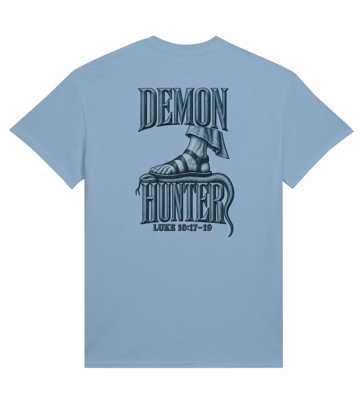 Demon hunter | T-shirt — light blue back