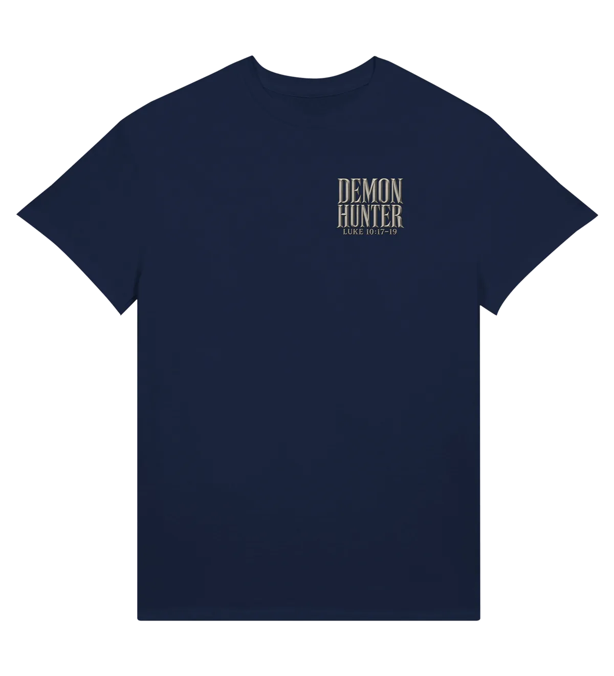 Demon hunter | T-shirt — navy front