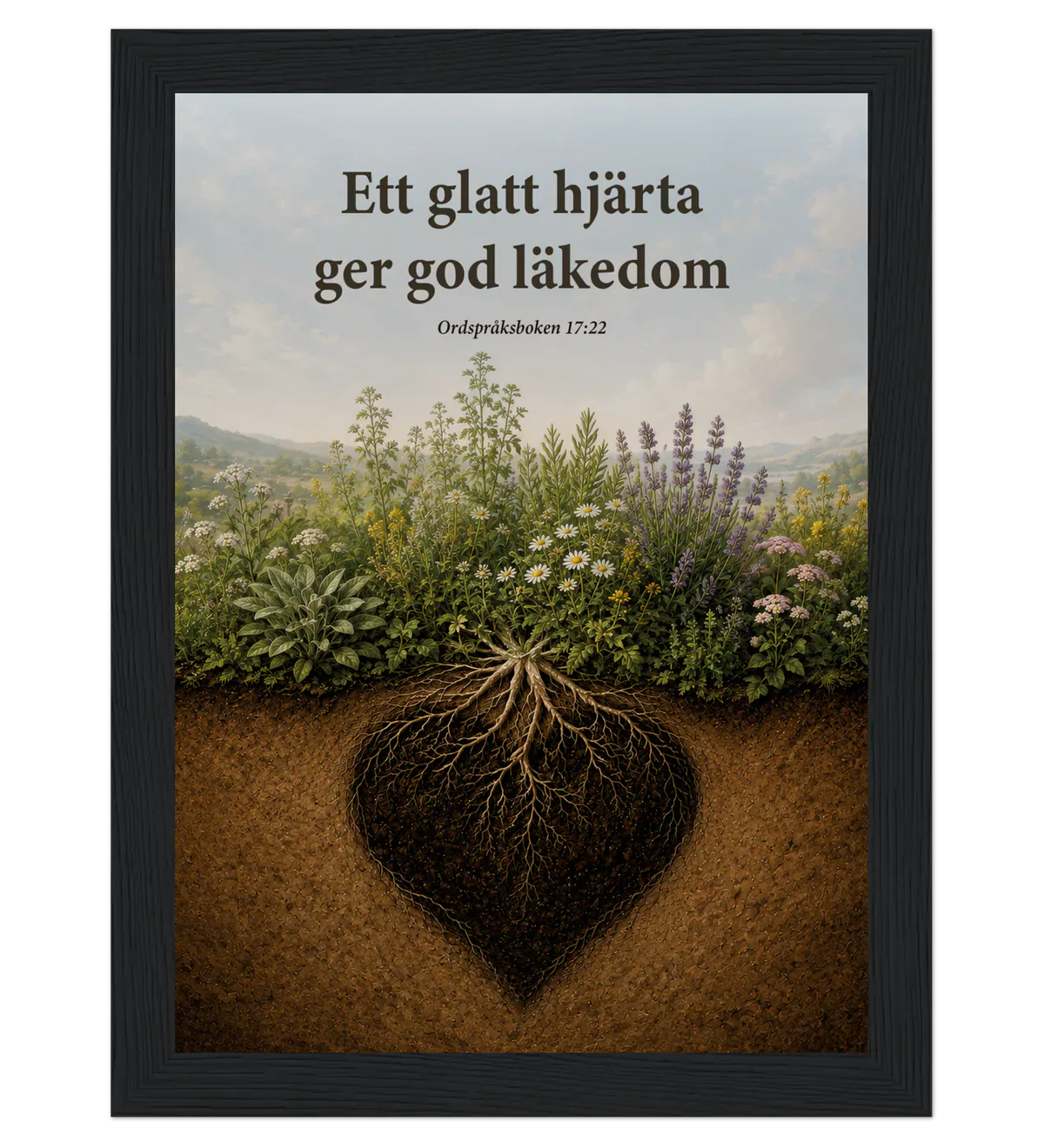 Ett glatt hjärta | Med ram