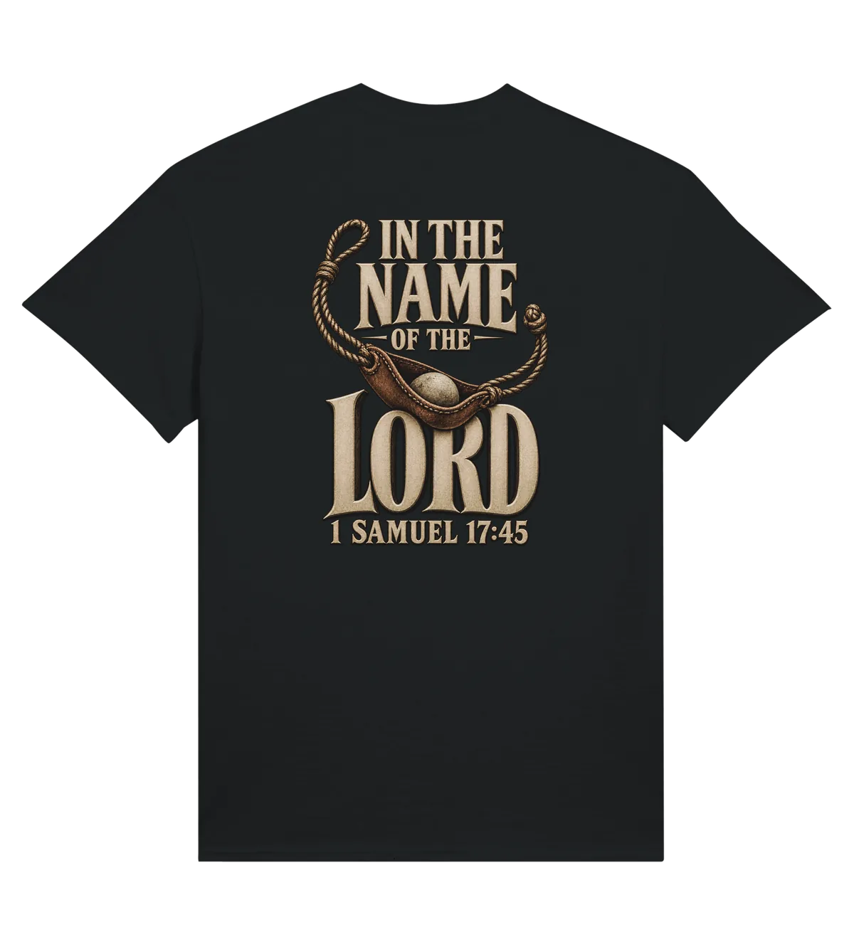 In the name of the LORD | T-shirt — black back