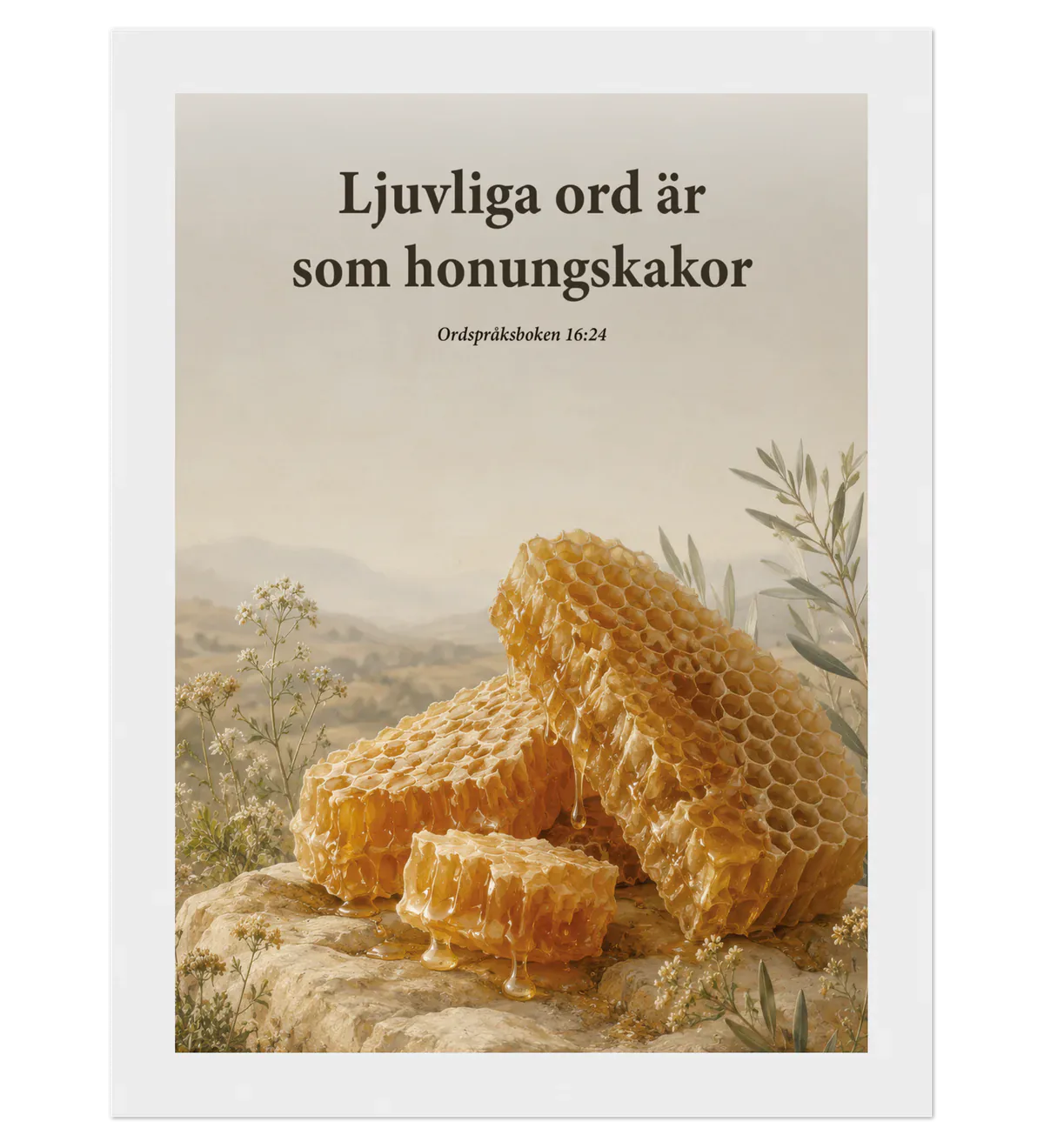 Ljuvliga ord | Med ram