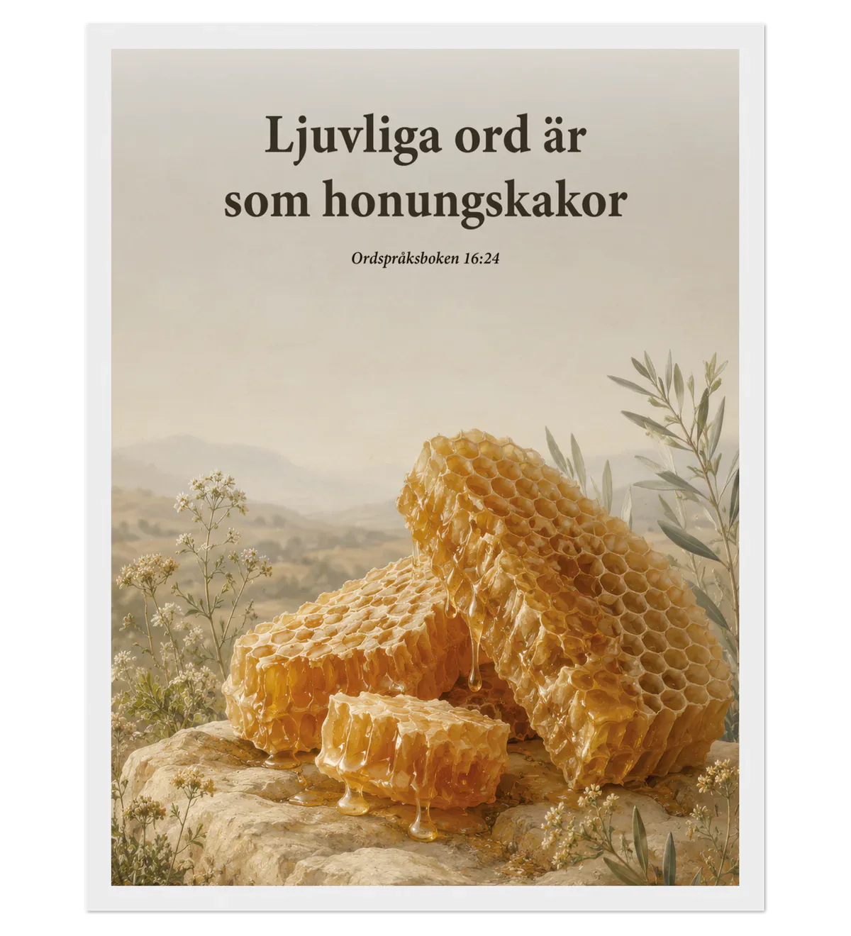 Ljuvliga ord | Med ram