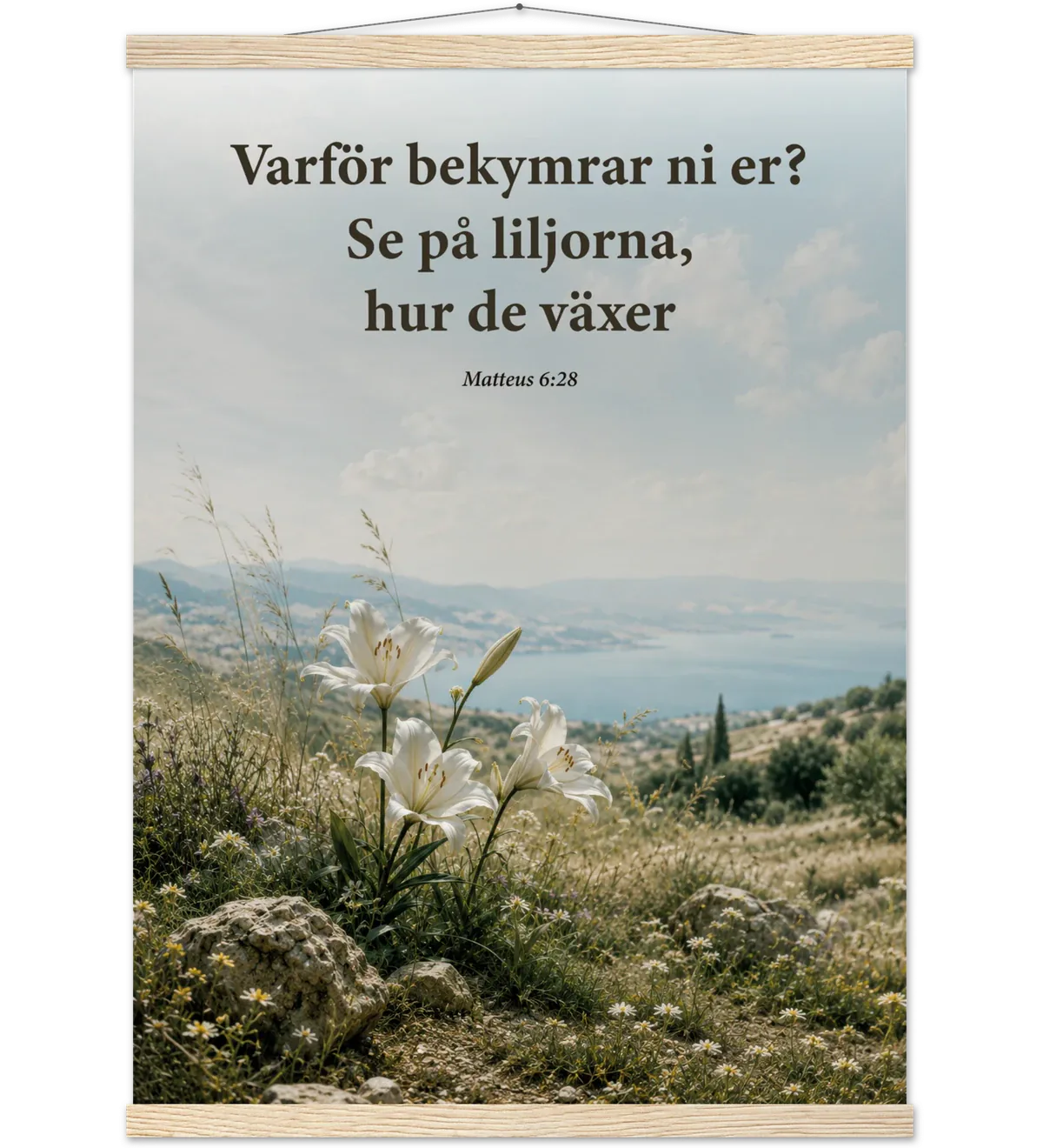 Se på liljorna | Poster med hängare