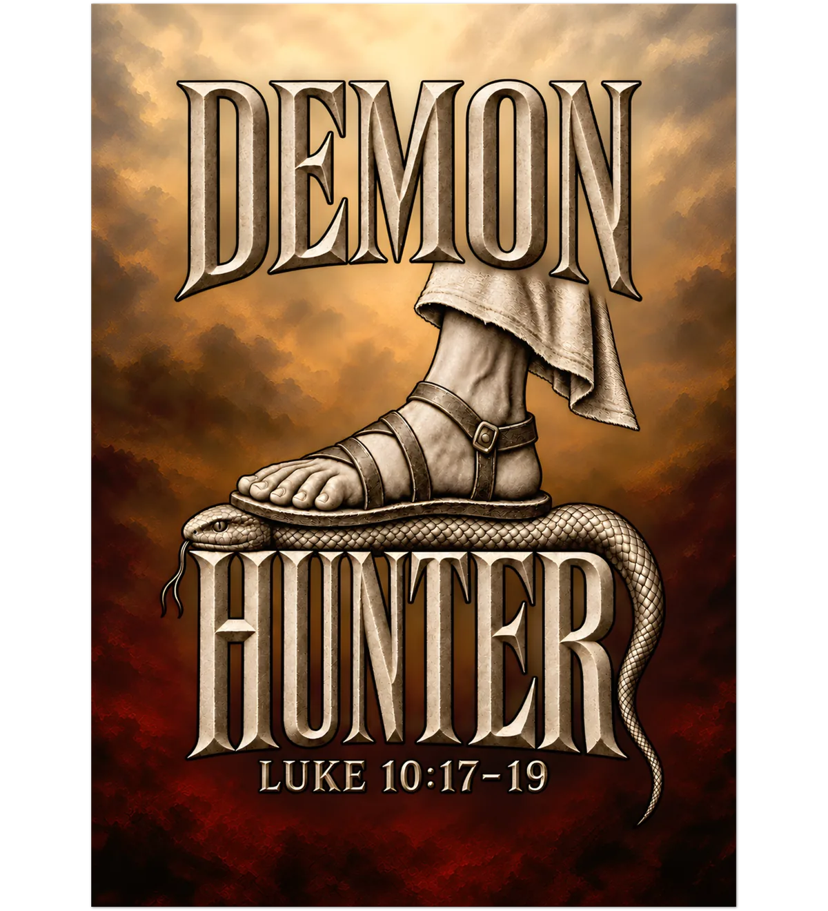 Demon Hunter – Unframed poster – 50×70 cm