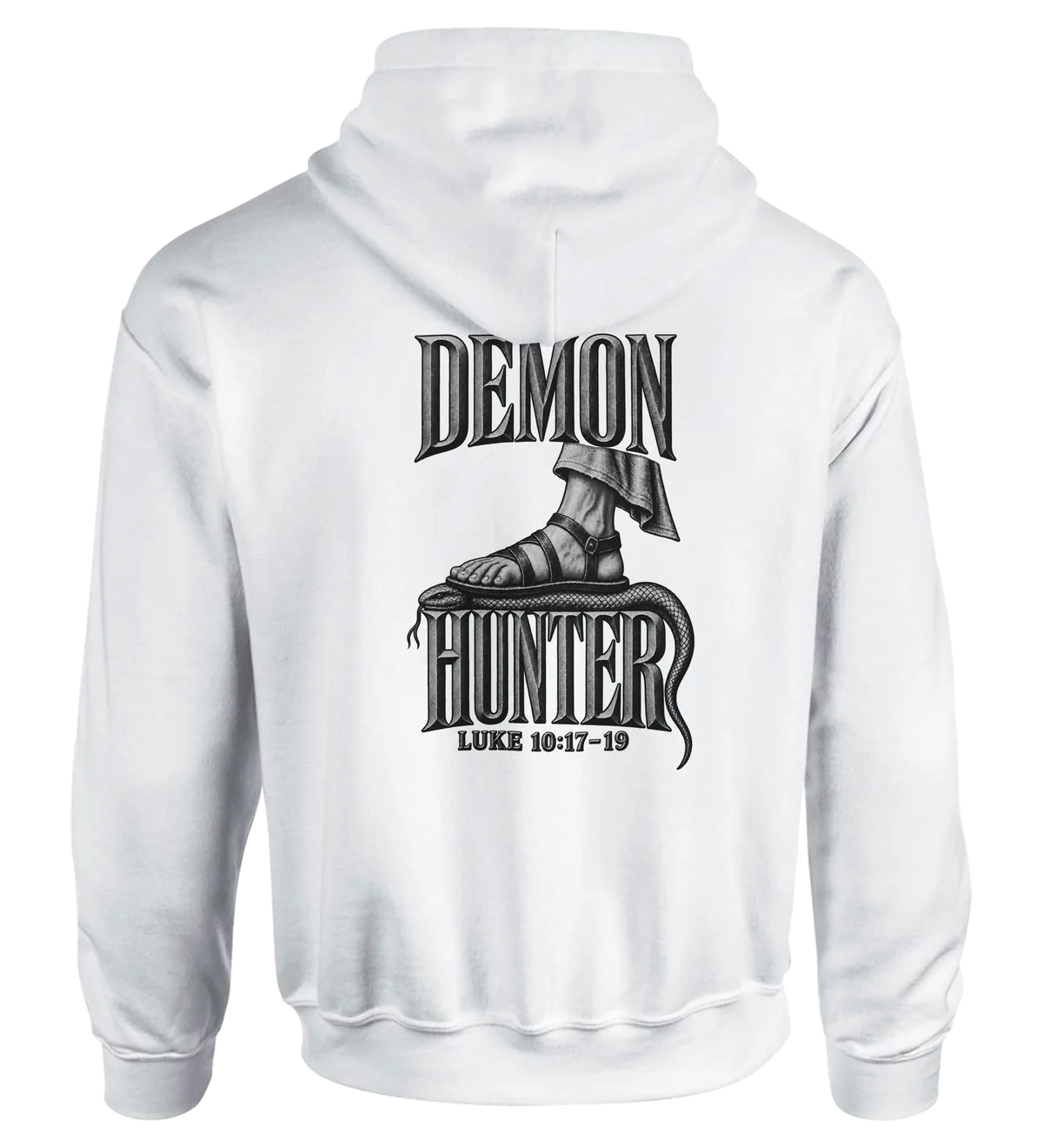 Demon hunter | Hoodie — white back