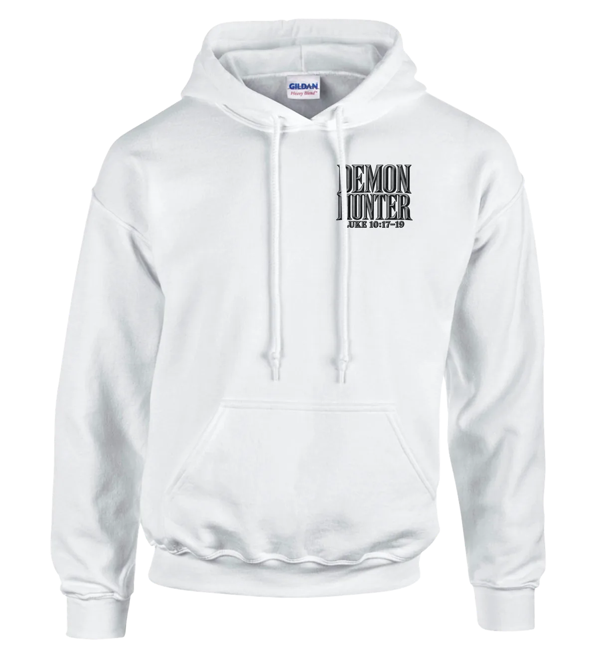 Demon hunter | Hoodie — white front