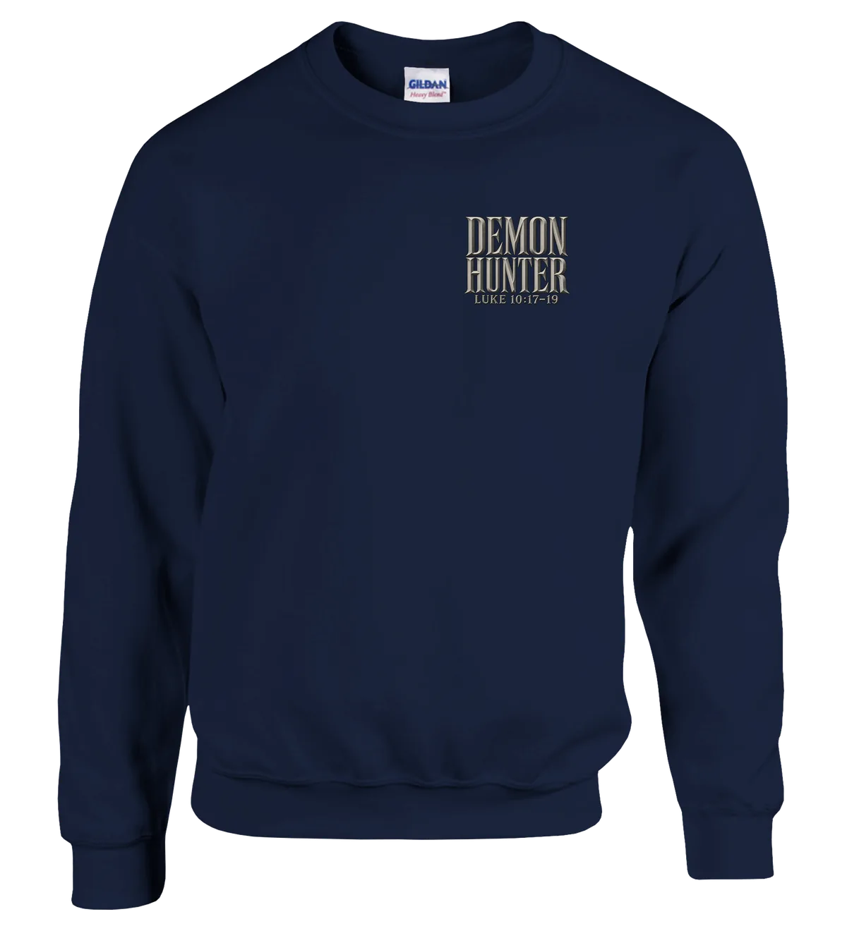 Demon hunter | Sweatshirt — navy front