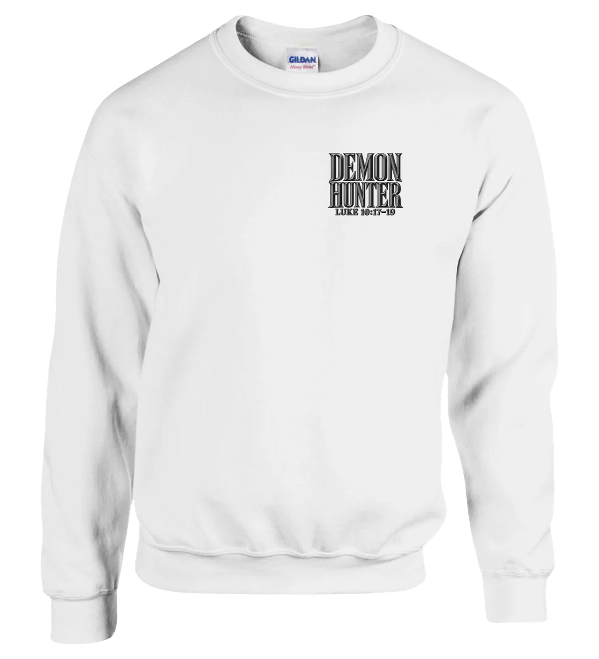 Demon hunter | Sweatshirt — white front