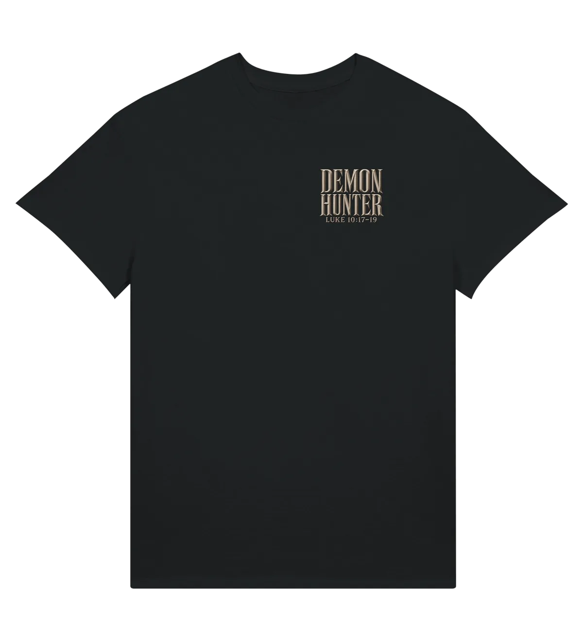 Demon hunter | T-shirt — black front