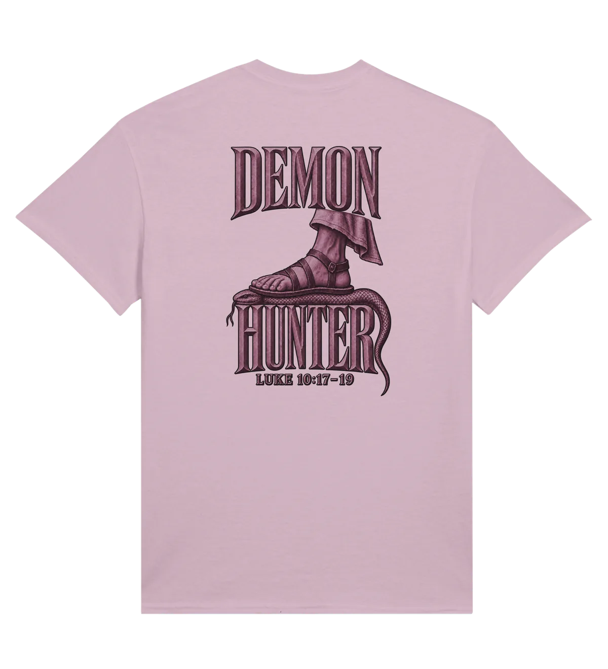 Demon hunter | T-shirt — light pink back