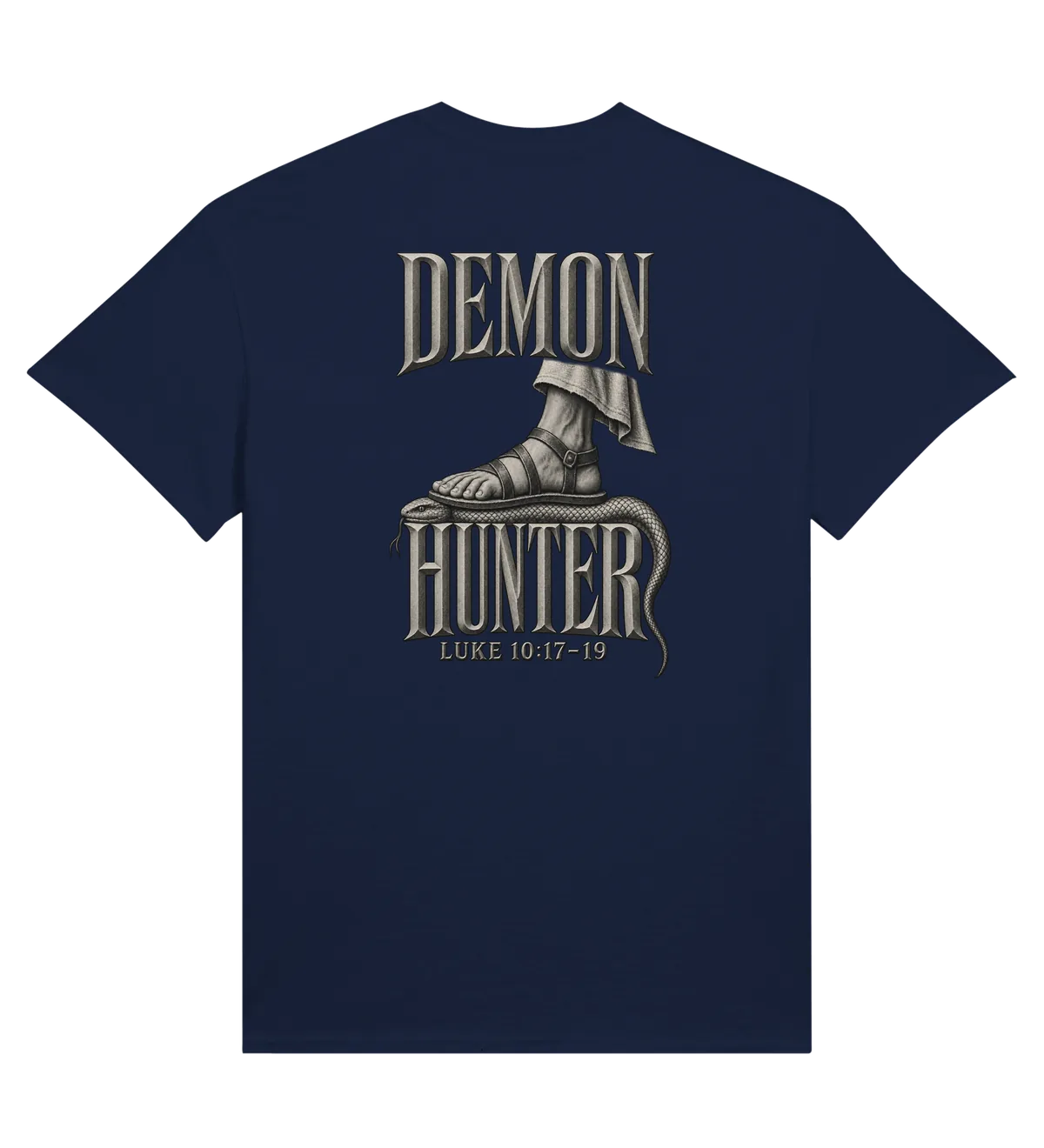 Demon hunter | T-shirt — navy back
