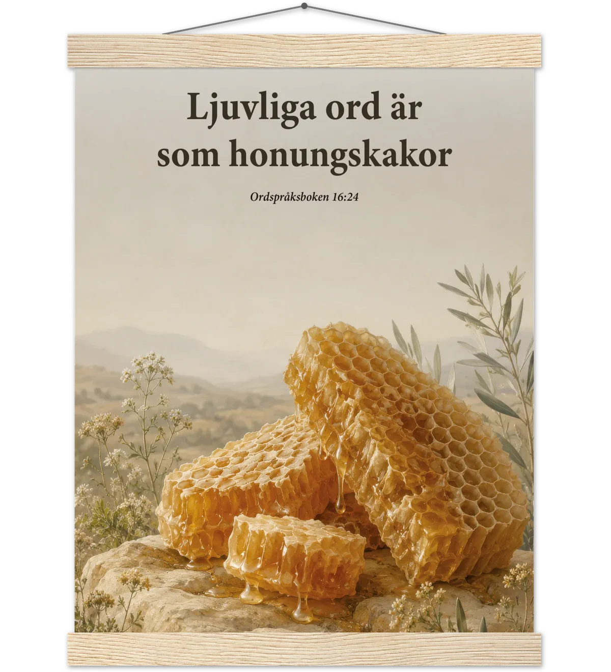 Ljuvliga ord | Poster med hängare
