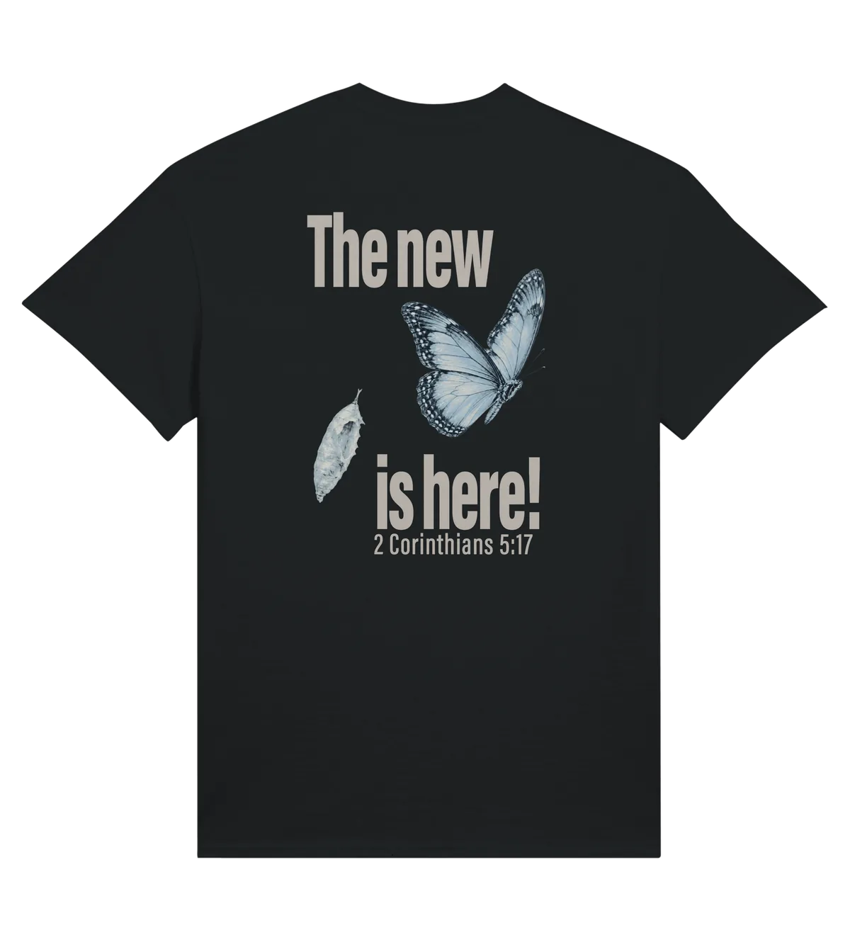 The New is Here | T-shirt — black back